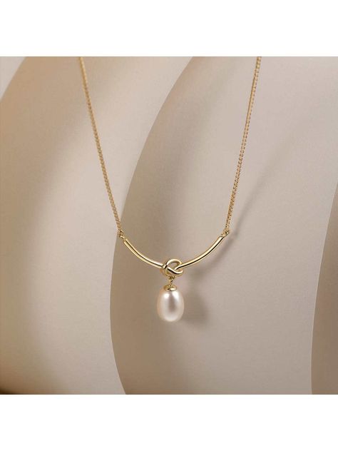 1pc Elegant And Delicate Imitation Faux Pearl Rope Ends With Moon Pendant Necklace, Clavicle Chain, GiftI discovered amazing products on SHEIN.com, come check them out! Pearl Rope, Fancy Jewellery Designs, Moon Pendant Necklace, Fancy Jewellery, Moon Pendant, Amazing Products, Faux Pearl, Jewelry Design, Pendant Necklace