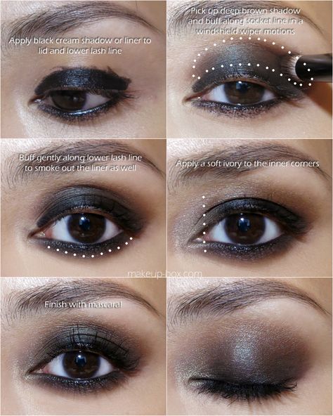 Goth Concert Makeup, Dead Eyes Makeup, Trashy Y2k Makeup, Make Up Kits, Smokey Eye Easy, Maquillage On Fleek, Makeup Artist Kit, Dramatic Eye Makeup, Swag Makeup