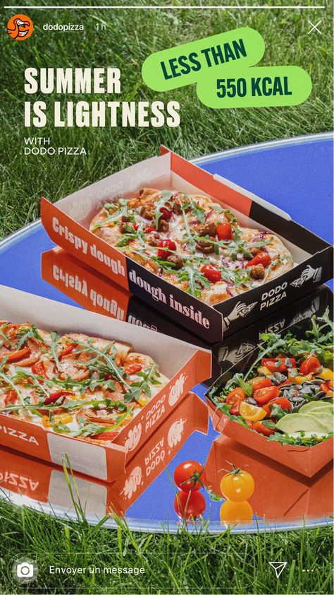 The promo campaign of healthier options for Dodo Pizza UK // An Instagram story Pizza Story Instagram, Pizza Story, American Corn, Healthier Options, Pizza Hut, Story Instagram, Healthy Options, Instagram Story, Dough