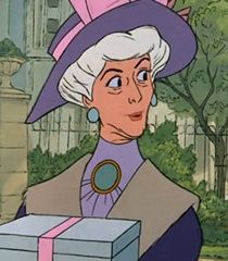 Disney Cartoon Drawings, Adelaide Bonfamille, Madame Adelaide Bonfamille, Madame Adelaide, Wealthy Woman, Sticker Making, Animation Disney, The Aristocats, Disney Cartoon Characters