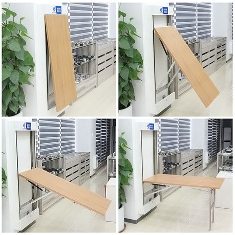 Multifunctional Invisible Folding Table Wall Hardware Fittings Retractable Hidden Table Connector - AliExpress Mobile Hidden Table Wall, Hidden Folding Table, Retractable Dining Table, Wall Folding Dining Table Design, Foldable Table Wall, Wall Folding Table, Folding Table Wall, Hidden Table, Retractable Table