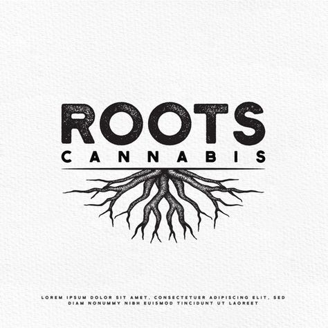 Dispensary Logo, Roots Logo, Farm Logo Design, Ideas Graphic Design, Tree Root, Self Branding, Farm Logo, Logo Design Ideas, Professional Logo Design