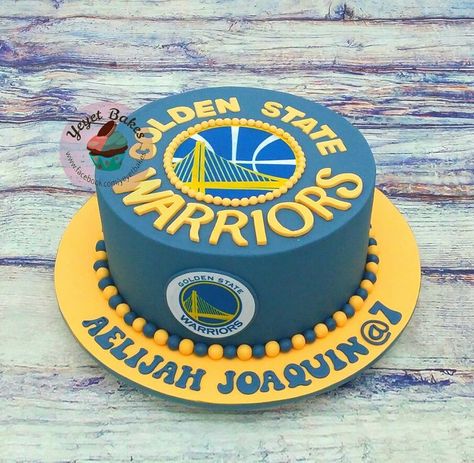 Stephen Curry Cake Ideas, Steph Curry Cake Ideas, Steph Curry Cake, Warriors Birthday Cake, Stephen Curry Cake, Stephen Curry Birthday, Golden State Warriors Cake, Warriors Cake, Golden State Warriors Birthday