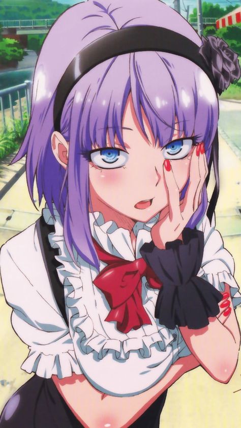 Dagashi Kashi, An Anime, Purple Hair, Anime Character, Tv, Purple, Hair, Anime, Blue