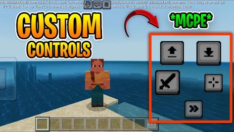 Minecraft PE Custom Controls Mod: For decades players were using that old style control buttons in the Minecraft ... Read moreHow To Customize Controls in MCPE? | Minecraft PE Custom Controls Mod Minecraft Mobile, Minecraft Pe, Old Style, News Games, Being Used, The Game, Old Fashioned, Minecraft, Improve Yourself