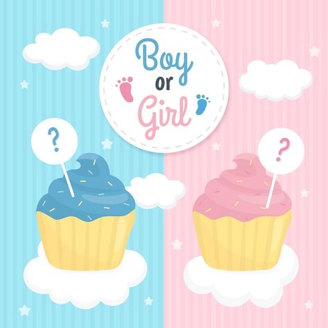 Party Concept, Gender Reveal Invitations Template, Birthday Cake Topper Printable, Gender Reveal Invitations, Baby Shower Cards, Instagram Story Template, Instagram Post Template, Reveal Parties, Gender Reveal Party