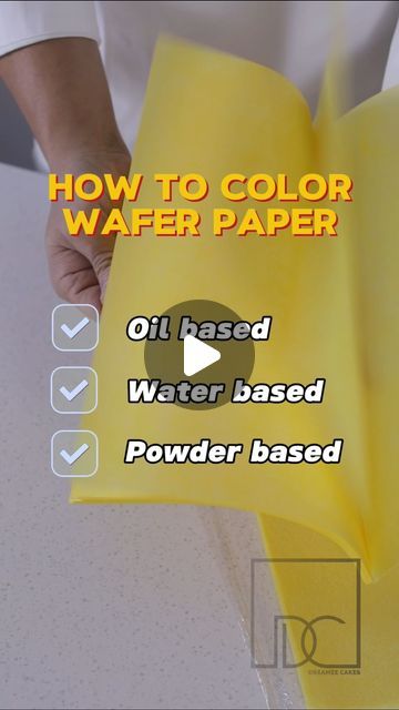 Wafer Paper Cake Decoration, Wafer Paper Tutorial, Wafer Paper Flowers, Wafer Paper Cake, Mix Colour, Color Water, Cake Trends, Fashion Cakes, Wafer Paper