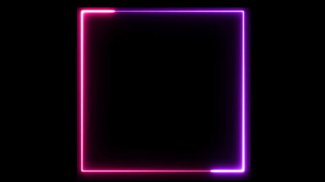 abstract square neon line frame motion background Lightning Photos, Instagram Profile Pic, Motion Background, Motion Backgrounds, Free Stock Video, Profile Pic, Free Vectors, Square Frame, Neon Lighting