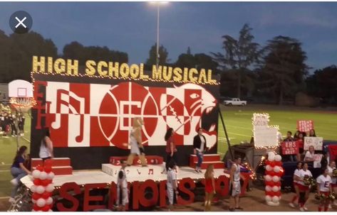 Homecoming 2024, Homecoming Floats, Parade Float, High School Musical, Broadway Show Signs, Float, Homecoming, Broadway Shows, Broadway