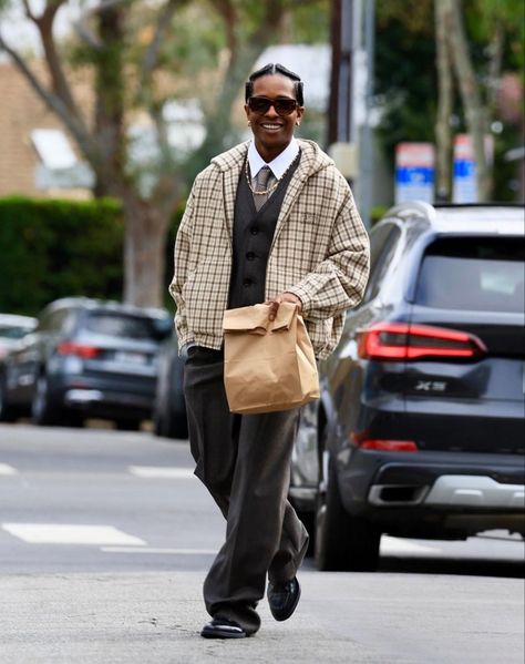 Asap rocky Asap Rocky Outfits, Asap Rocky Fashion, Formal Streetwear, Random Clothes, Classy Outfits Men, A$ap Rocky, Future Style, Street Fashion Men Streetwear, Guys Clothing Styles