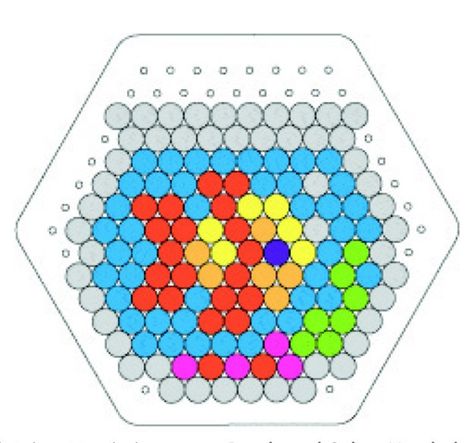 Fish bowl perler bead pattern Small Hexagon Perler Bead Patterns, Perler Beads Hexagon, Easy Perler Beads, Perler Bead Ideas, Perler Bead Designs, Unicorn Cross Stitch Pattern, Fuse Bead Patterns, Diy Perler Bead Crafts, Perler Bead Templates