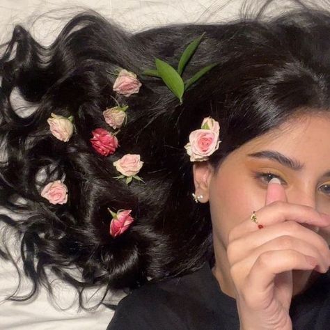 Flowers, Hair, On Instagram, Instagram, Black