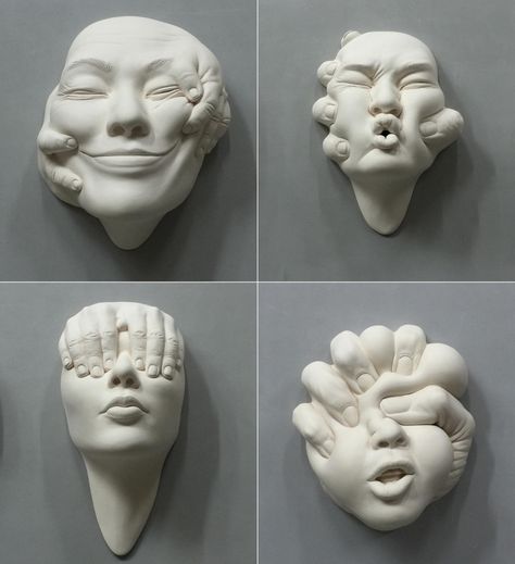 Johnson Tsang, Public Artwork, Sculpture Art Clay, Tanah Liat, Keramik Design, Steel Sculpture, Pinturas Disney, Clay Art Projects, A Level Art