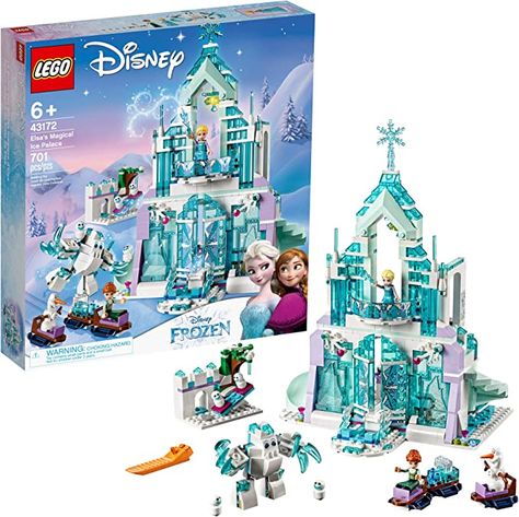 Olaf Marshmallow, Snow Fort, Castle Building, Toy Castle, Lego Disney Princess, Christmas Presents For Kids, Ice Palace, Frozen Characters, Disney Princess Elsa