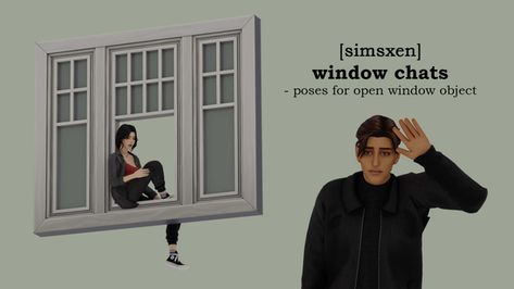 Sims 4 Cas Mods, Sims 4 Characters, Sims 4 Cas, Sims 4 Game, Sims 4 Houses, Game Inspiration, Sims 4 Cc Finds, Ts4 Cc, Open Window