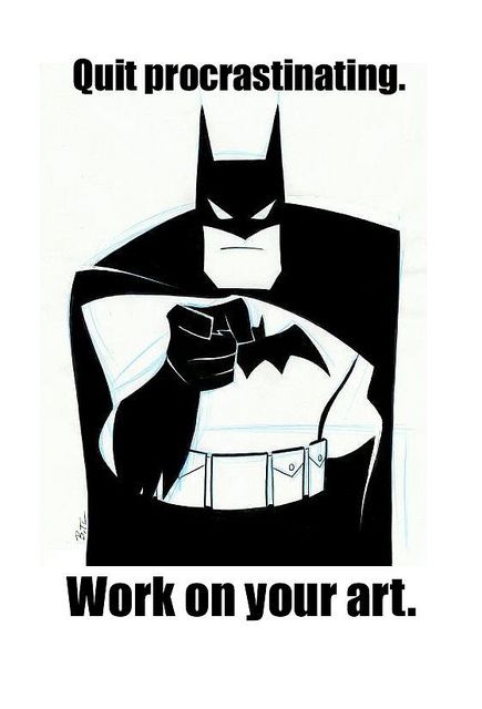 Batman wants you to do art!      I know some of my Pinterest peeps can relate Univers Dc, Bruce Timm, Charm School, Arts Ed, Art Classroom, Batgirl, Teaching Art, Art Plastique, Writing Inspiration