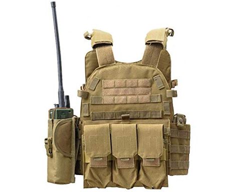 Invenko Trainning Tactical Airsoft Paintball Combat Swat Assault Army Shooting Hunting Outdoor Molle Police Vest Military Tactical Vest, Molle Vest, Paintball Gear, Plate Carrier Vest, Military Vest, Soft Vest, Hunting Vest, Combat Training, Military Combat