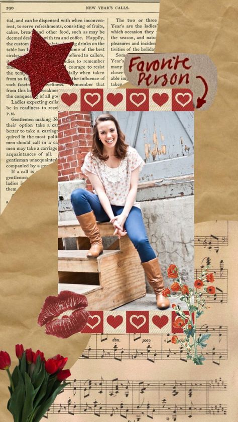 Kara Lindsay is no doubt my favorite person🫶🏼❤️😍 #karalindsay #vintage #red #collage #aesthetic #love #favoriteperson #newsies Red Collage Aesthetic, Kara Lindsay, Red Collage, My Favorite Person, Holiday Offer, Aesthetic Love, Newsies, No Doubt, Favorite Person