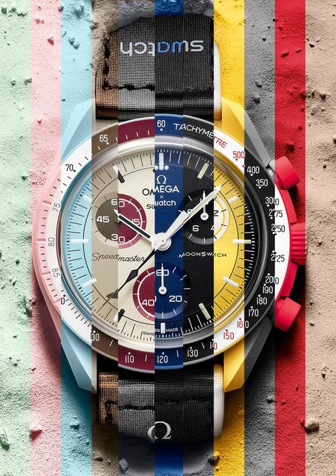 Swatch Omega, Swatch Store, Omega X Swatch, Watch Drawing, Swiss Watch Brands, Stylish Watches Men, Omega Man, Omega Speedmaster Moonwatch, Omega X