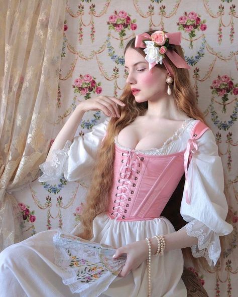 Victorian Dress Costume, Fair Outfits, Romantic Photos Couples, Princess Core, Lace Tights, Romantic Outfit, Princess Aesthetic, Fantasy Dress, Fantasy Fashion