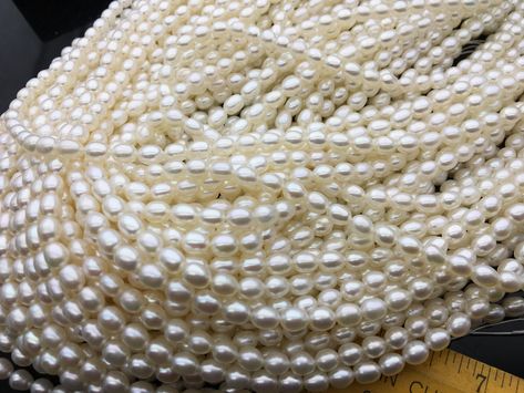 Leather Pearl Jewelry, Leather Pearl Necklace, Big Pearl, Rice Bead, Pearl Leather, Keshi Pearls, Making Tools, Sea Pearls, White Rice