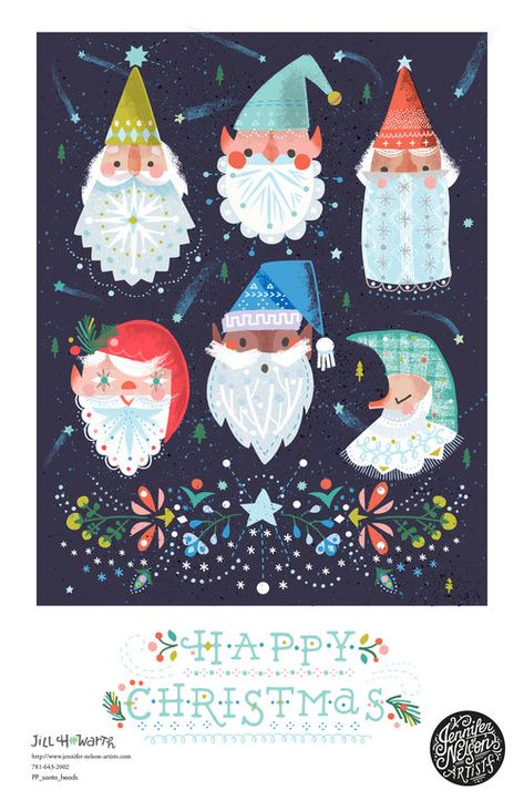 jill howarth — blog — Jennifer Nelson Artists Jill Howarth, Santa Art, Christmas Artwork, Happy July, Princess Art, Art Licensing, Christmas Illustration, Christmas In July, Art Club