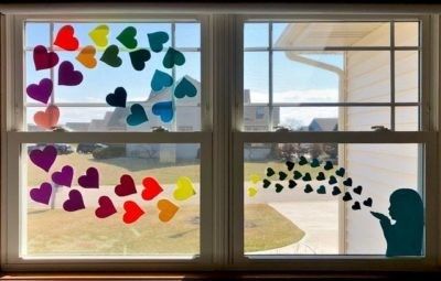 Window Art Projects, Paper Transparent, Heart Silhouette, Silhouette Template, Downloadable Templates, Window Art, Colored Paper, New Ideas, All You Need Is