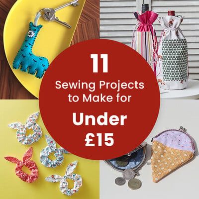 300+ Sewing Projects and Ideas | Hobbycraft Reusable Gift Wrap, Sewing Cushions, Christmas Sewing Projects, Sewing Machine Projects, Christmas Sewing, Sewing Projects For Beginners, Easy Sewing Projects, Sewing Gifts, Fabric Projects