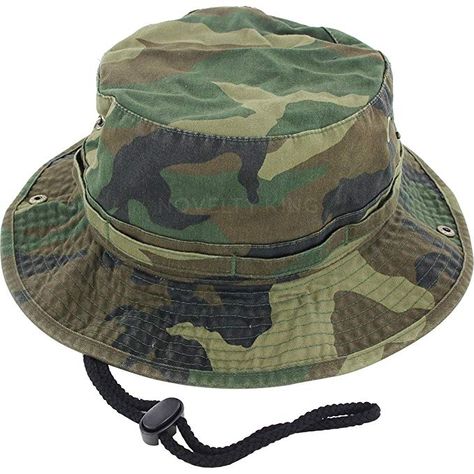 DealStock 100% Cotton Boonie Fishing Bucket Men Safari Summer String Hat Cap (15+ Colors) at Amazon Men’s Clothing store Bucket Hat With String, Fishing Bucket Hat, Fishing Bucket, Bucket Hat Fits, Army Usa, Fishing Hats, Fisherman's Hat, Stetson Hat, Mens Sun Hats