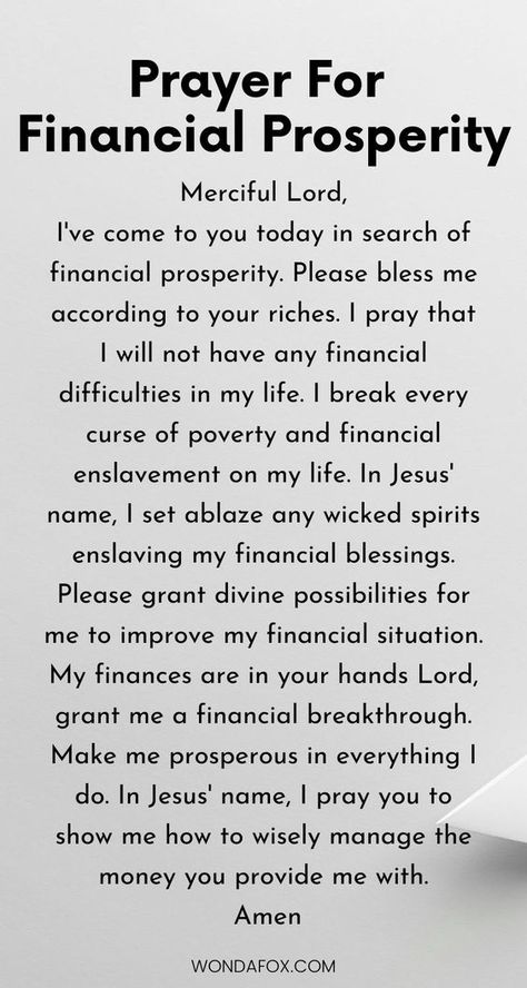 Prayers For Financial Abundance, Prayer For Breakthrough, Prayer For Finances, Financial Blessing, Financial Prayers, Money Prayer, Prayers Of Encouragement, Prayer For Guidance, Deliverance Prayers