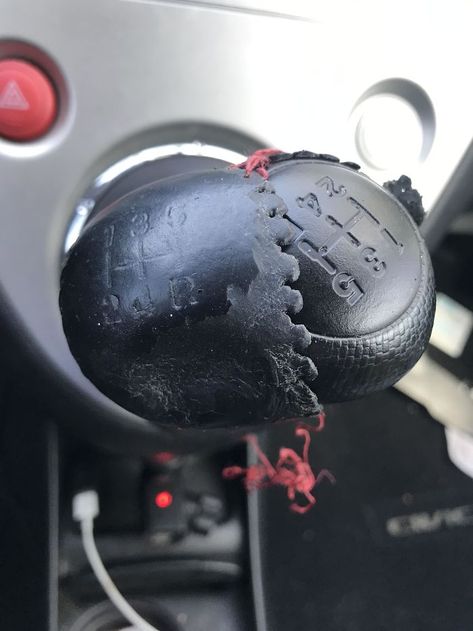 My Aging Shift Knob And A Perfectly Good One Lurking Underneath Nuts And Bolt, Bizarre Photos, Health Bar, Step Son, Things Change, When You Smile, Best Sleeve Tattoos, Shift Knob, Weird Stories