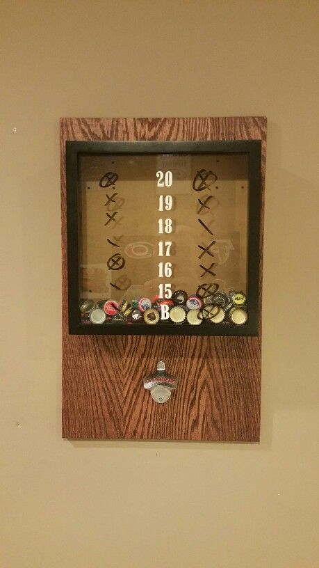 Mancave Darts Scoreboard Dart Board Scoreboard Diy, Diy Dart Scoreboard, Dart Board Scoreboard, Dartboard Ideas, Games Room Ideas, Garage Games, Darts Scoreboard, Room Ideas Diy, Anniversary Party Games