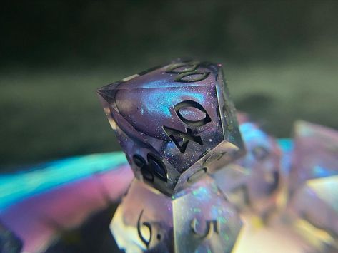 Galaxy Dice, Dragons Aesthetic, Cool Dnd Dice, Dice Dragon, Resin Dice, Dnd Dice, Polyhedral Dice, Character Building, Tabletop Rpg