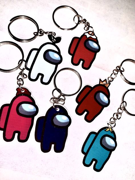 Among Us Keychain, Bday Sleepover, Kit Ideas, Resin Ideas, Epoxy Resin Crafts, Your Character, Crafts For Teens, Among Us, Art Class