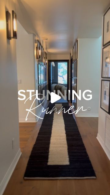 Summer Willis on Instagram: "Comment GREAT and I will send you the link to this gorgeous runner. 🤎

I love this 25 foot modern hallway runner. It’s so pretty 🤩 and looks even prettier in person. It comes in several sizes and makes a statement in my home.🤎

🤎 Comment LTK to shop my home LTK 
🤎 Comment AMAZON to shop all of my home on AMAZON 
🤎 Comment WALMART to shop my home WALMART

#affordablehomefinds #ltkhome #homedecorinspo #homedesign #hallwayrunner 
#affordablehomedecor #homefinds #amazonhomefinds #homedecorinspo #cozyhome #amazonhome #amazonfinds2024 #homedecorfinds #interiordesign #kitchendecor #amazonlighting #tabletopfirepit #moderndecor #juterug #modernrug" White Runners, Tabletop Firepit, Modern Runner, Black Runners, Modern Hallway, Affordable Home Decor, Hallway Runner, Amazon Home, Diy Party Decorations