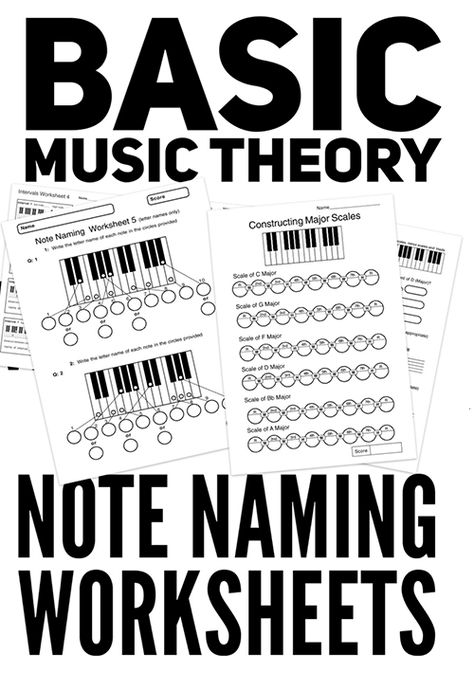 Basic Music Theory Worksheets Music Worksheets For Kids Printables, Basic Music Theory Worksheets, Music Theory Worksheets Free Printable, Piano Theory Worksheets, Free Music Theory Worksheets, Piano Worksheets, Teaching Music Theory, Basic Music Theory, Music Theory Piano