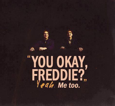 "You okay, Freddie? Yeah, me too" George Weasley Quotes, Fred And George, Always Harry Potter, Dream Cast, Oliver Phelps, Yer A Wizard Harry, Fred And George Weasley, Weasley Twins, Fred Weasley