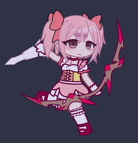 Madoka Gacha Club, Madoka Magica Gacha Club, Magic Madoka, Gotcha Club, Gacha Designs, Magical Girl Outfit, Madoka Kaname, Mahō Shōjo Madoka Magica, Shirt Roblox