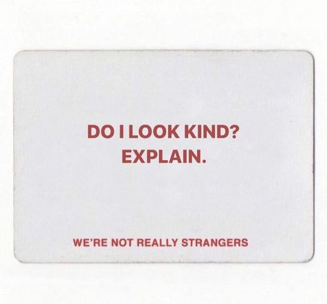 We’re Not Really Strangers Honest Dating, Wrns Questions, We’re Really Not Strangers, Wnrs Questions, We're Not Really Strangers Questions, Were Not Really Strangers, Questions To Know Someone, We're Not Really Strangers Cards, Question Games