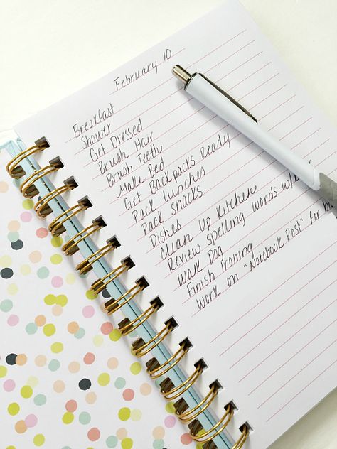 Finding Balance With A Notebook - Lemons, Lavender, & Laundry Plan My Day, Lavender Laundry, Life On Track, Cleaning Routines, Functional Planning, Time Management Strategies, Self Care Bullet Journal, Management Strategies, Todo List