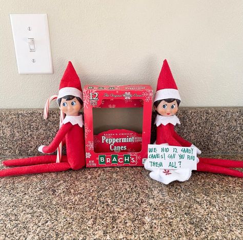 #ElfOnTheShelf #ElfAntics #ElfGames #Elf #Elfie #ElfOnTheShelfIdeas #JamesAndHolly #ElfFashion #NaughtyElves #ElfPets #ElfProps #ChristmasElves #ElfSeason #31Days #31DaysOfElfGames #Christmas #ChristmasTradition #ElfOnAShelf #ElfIdeas #Christmas2020 #ChristmasMagic #ChristmasToys #AnElfsStory #ElfLife #ElfOnTheShelfUSA #EasyElfOnTheShelf #ElfOnShelfIdeas #GirlElf Elf On The Shelf Candy, Candy Cane Scavenger Hunt, Elf Games, Elf Pets, Elf Props, Elf Antics, Elf Fun, Girl Elf, Christmas Toys