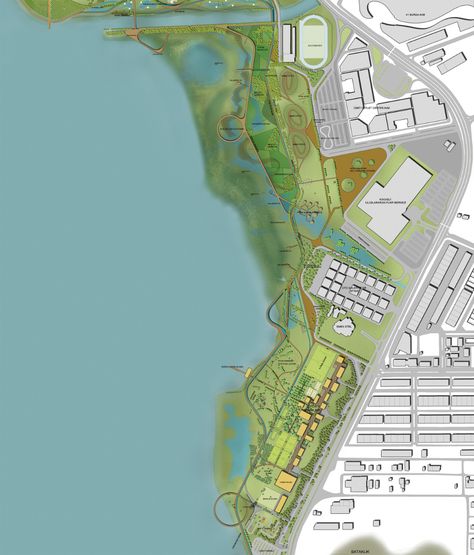 Kocaeli Fair and Wetland Urban Design – Ozer Urger Architects Wetland Landscape Design, Sponge City, Wetland Park, Floating Architecture, Public Realm, Public Service, River Bank, Public Park, Urban Park