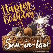 Happy Birthday Son-in-law GIFs - Download on Funimada.com Happy Birthday Son In Law, Gif Happy Birthday, Birth Videos, Birthday Gifs, Funny Wishes, Pic Edit, Holiday Gif, Bear Candle, Anniversary Congratulations