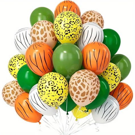 Safari Photo Booth, Safari Jungle Birthday Party, Jungle Safari Party Decorations, Safari Balloons, Safari Party Decorations, Safari Balloon, Jungle Balloons, Jungle Party Decorations, Safari Photo