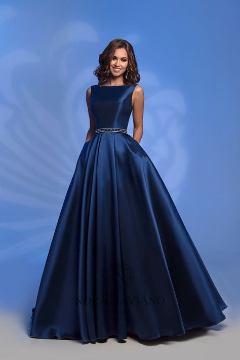 31250 Navy Winter Ball Dresses, Gowns Dresses Evening, Satin Prom Dress Long, Long Ball Gown, Navy Blue Gown, Ball Gown Dress, Prom Dress Long, Work Dresses For Women, Blue Gown