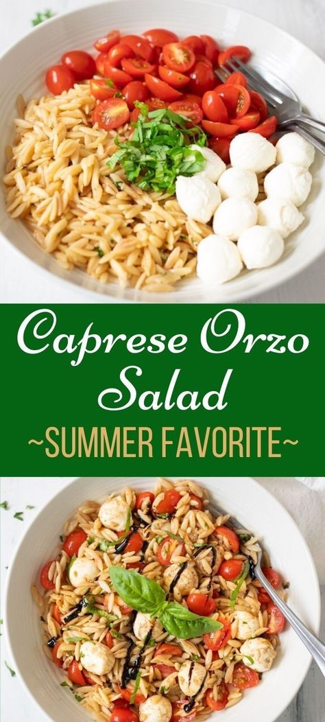 Orzo Salads, Caprese Orzo, Sonoma Diet, Salad Caprese, Pesto Orzo, Ensalada Caprese, Caprese Recipes, Orzo Salad Recipes, Pesto Salad