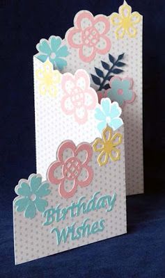 Where To Find Free Cut Files For Mothers Day Cards Z Fold Birthday Cards, Cards With Flowers, Birthday Card Template Free, Cascading Card, Cricut Birthday Cards, Z Cards, Cricut Birthday, Fancy Fold Card Tutorials, Free Birthday Card