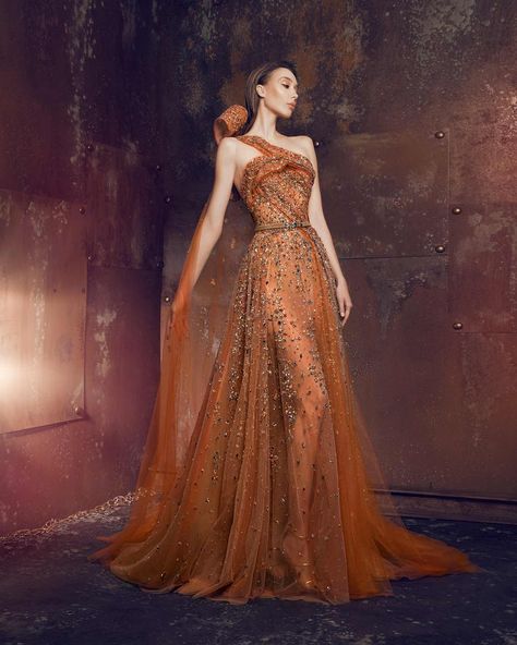 Ziad Nakad, Formal Evening Gown, Evening Gowns Elegant, Embroidered Applique, Gala Dresses, Evening Gowns Formal, Gorgeous Gowns, Outfit Casual, Beautiful Gowns