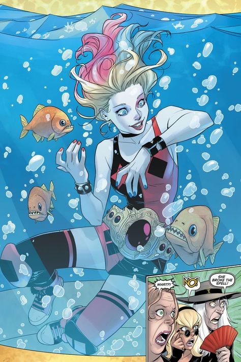 Harley Quinn Artwork, Gotham Girls, Harley Quinn Comic, Univers Dc, Harley Quinn Art, Batman Universe, Joker And Harley Quinn, Batman Comics, Comic Panels