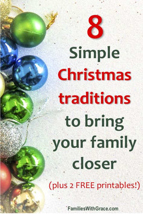 These 8 simple Christmas traditions will bring your family closer and focus on the reason for the season. Two free printables included! #Christmas #ChristmasTraditions #Family #Traditions #ChristmasTradition #FreePrintables Tradition Ideas, Budget Money, Frugal Christmas, Traditions To Start, Christmas Eve Traditions, Christmas Bucket List, Christmas Bucket, Budgeting 101, Christmas Savings